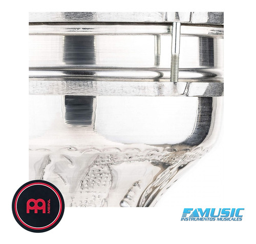 Imagen 5 de 10 de Derbake Meinl He-113 Aluminio Martillado 7 1/4 X 13 3/4