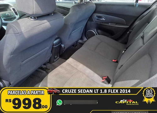 Imagem 10 de 14 de Chevrolet Cruze 1.8 Lt 16v Flex 4p Manual 2014
