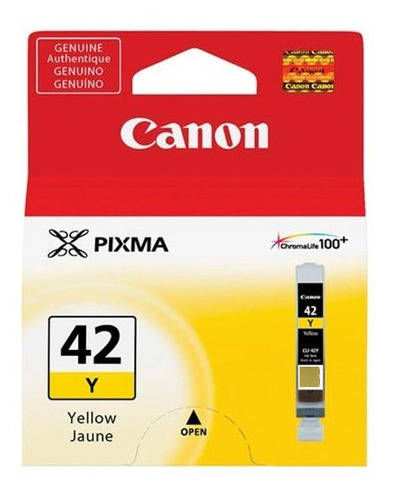 Tinta Canon Cli-42y Amarillo Para Pro-100