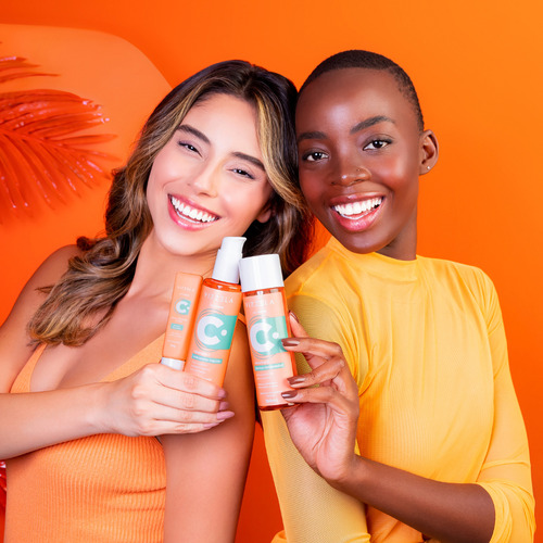 Sabonete Líquido Facial Vitamina C Vizzela 150ml Momento de aplicação Dia/Noite Tipo de pele Todo tipo de pele