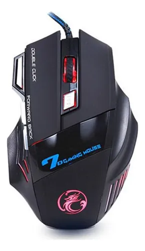 comprar Ratón De Juego Con Cable Led Usb Ordenador Ratón Gamer Raton