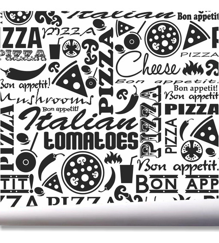 Papel De Parede Lanches Pizza Gourmet Italiana Pizzaria A562