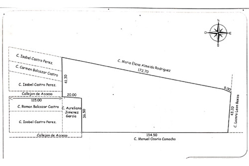 Terreno En Venta En Boquerón 3a. Excelente Inversionistas