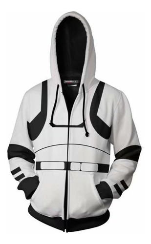 Star Wars 9 Imperial Stormtrooper Sudaderas Chamarra Nueva