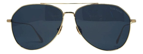 Gafas De Sol Tom Ford Ft 0747 Cyrus 28a Lentes De Oro Rosa B