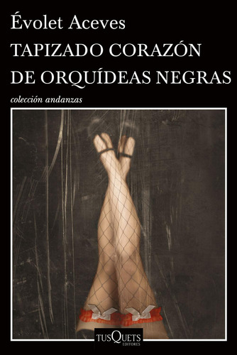 Libro Tapizado Corazón De Orquídeas Negras