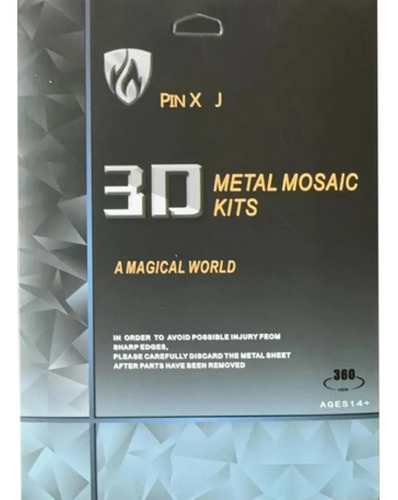 Halo - Rompecabezas 3d Metal Model (Usado)