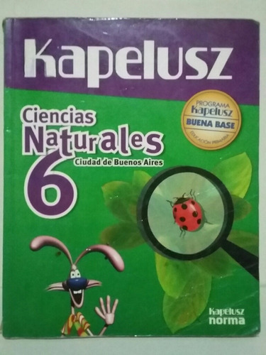 Ciencias Naturales 6. Programa Kapelusz. 