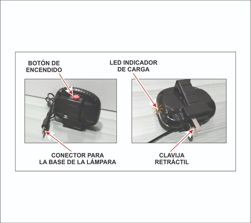 Cargador Externo Para Lámpara Reactor Arc