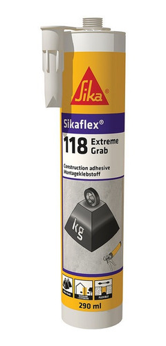 Sikaflex118 Extreme Grab Adhesivo Para La Construcción 290ml