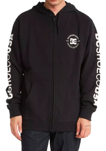 Dc Campera Lifestyle Hombre Star Pilot Negro Ras