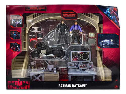 Baticueva Batman Set Juego Pelicula Baticiclo 50cm Batimoto