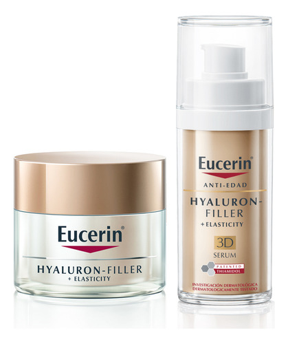 Combo Eucerin Hyalluron Filler Anti-edad Para Piel Madura