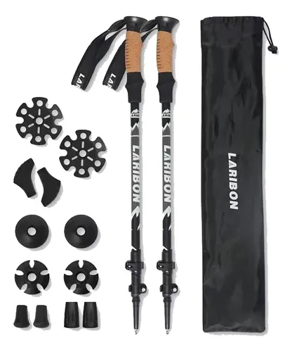 comprar Set Bastones Trekking Plegables Aluminio 7075
