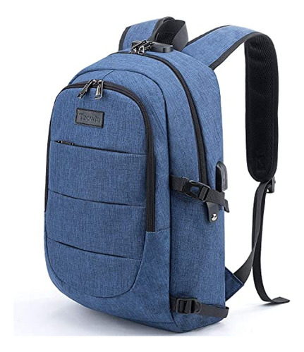 Mochila Tzowla Laptop Backpack color a-blue