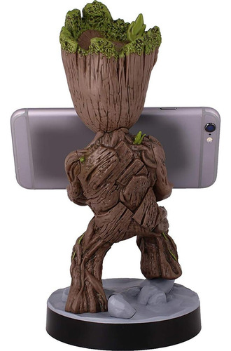 Soporte Groot Infantil Cable Guys - Marvel 21.5 Cm