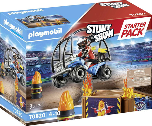 Playmobil Stuntshow Quadcon Rampa De Fuego ELG 70820 El Gato