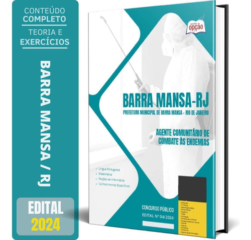 Apostila Prefeitura Barra Mansa Rj 2024 Agente Comunitário