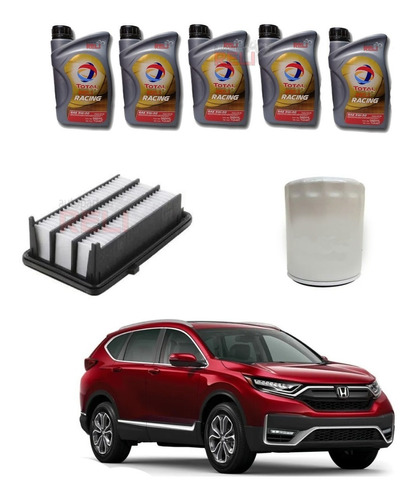 Kit Afinación Para Honda Cr-v 1.5 Turbo Sintético