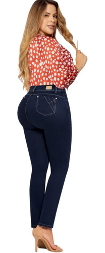 Jeans Praga Curvy 03 Tallas Extras Corte Colombiano Push Up