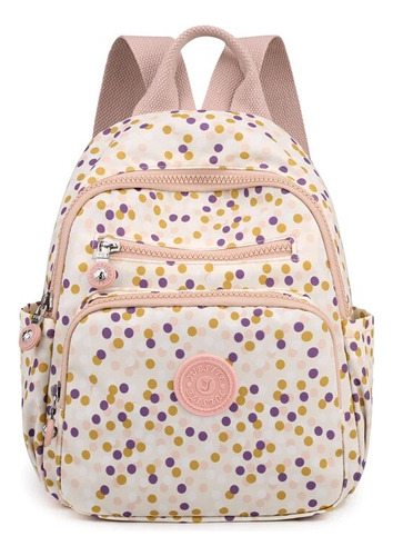 Mini Mochila Vento Marea Con Diseño De Flores Para Mujer, Bo