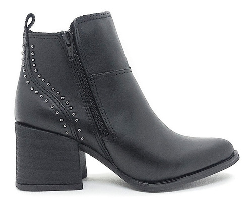 Botas Botinetas Savage Urbanas Cierre Tachas Mujer Ld-81.