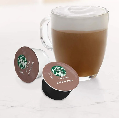 Imagen 3 de 10 de Nescafé Dolce Gusto 12 Cápsulas Starbucks® Capuchino Oferta!