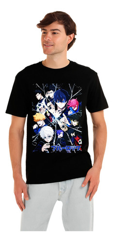 Playera Bluelock Diseño 01 Anime Playeras Beloma