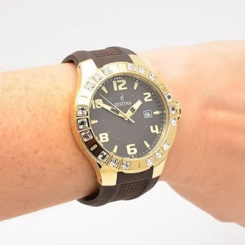 Festina rose gold sale
