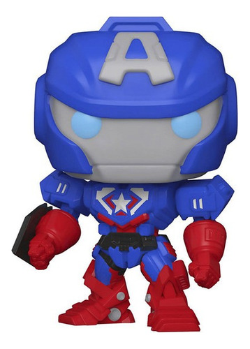 Funko Pop Marvel Mech Strike - Capitan America #829