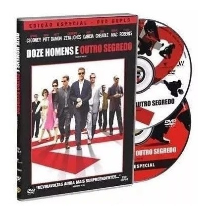 Dvd Duplo Doze Homens E Outro Segredo - Original E Lacrado