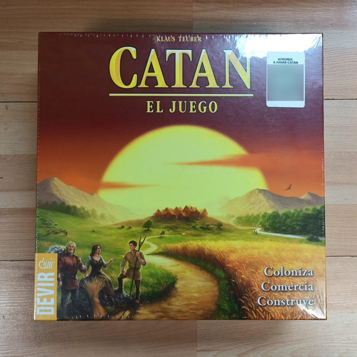 Juego De Mesa Estrategia Devir Catan 3-4 Jugadores Edad 10