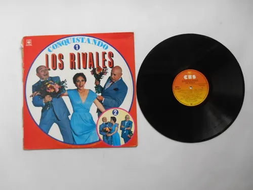 Los Rivales Conquistando Lp Vinilo Edición Colombia 1981 (Usado)
