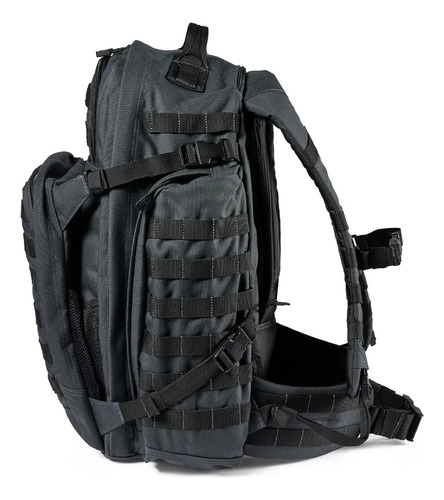 Mochila Tactica Militar 5.11 Rush72 Multi Camo 55 Litros Bac Color Gris Oscuro Diseño De La Tela Nylon