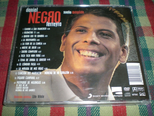 Daniel Negro Ferreyra / Sueño Cumplido Cd+dvd Promo (71) (Usado)