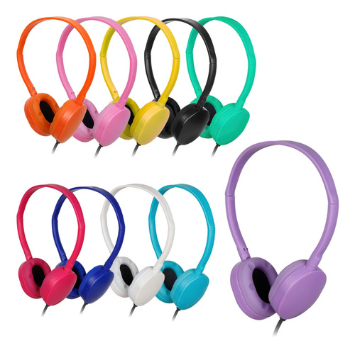 Osszit Classroom Kids Headphones Bulk 30 Pack Class Set Y 10