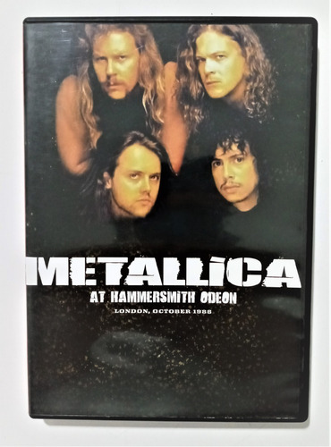 Metallica At Hammersmith Odeon London October 1988 Dvd 