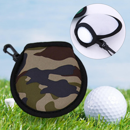 Lavadora Limpiadora De Pelotas De Golf Portátil Camuflaje