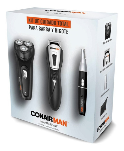 Kit De Rasuradora, Cortadora Y Perfiladora Conair Gk20es