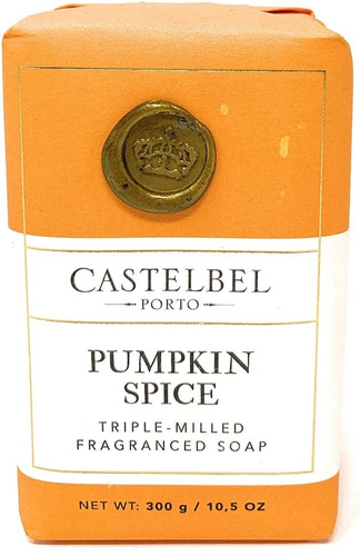Barra De Jabón Perfumada Castelbel Porto Pumpkin Spice 300g