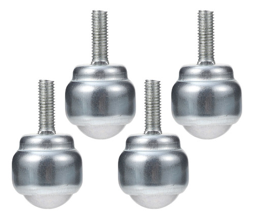 Ruedas De Bolas Enrollables De Metal Con Rodamiento De Bolas