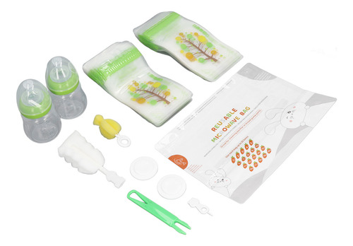 Set De Soluciones De Almacenamiento De Leche Materna, Bolsa