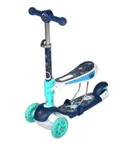 Comprar Monopatín 2 En 1 Asiento Y Balanceo 3 Ruedas Luces Regulable