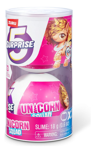 5 Surprise Unicorn Squad Magic Color Change Series 7 (paquet