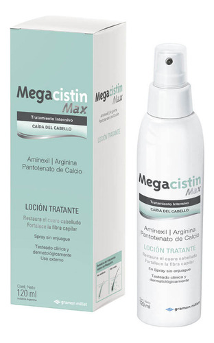 Megacistin Max Locion Anticaida Fortalecedora 120ml