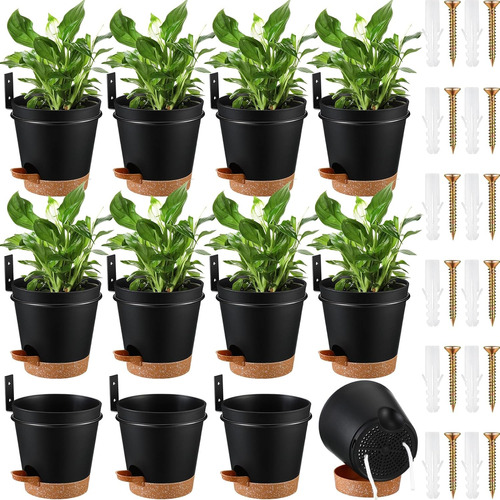 12 Sets Plantadores De Pared Para Plantas De Interior De 6 P