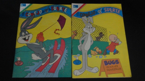  Conejo Bugs Bunny, Mini Revistas Diferentes, Novaro Aguila.