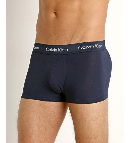Bóxer Calvin Klein Cotton Stretch Trunk Importado Pack X3