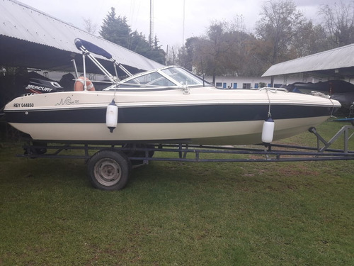Imagen 3 de 11 de Lancha Femsa 5 Mtrs Mercury 60 Hp Elpto .impecable