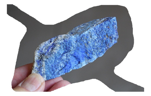 Lapislázuli Con Pirita Oro Piedra Mineral En Bruto - 8,3 Cms